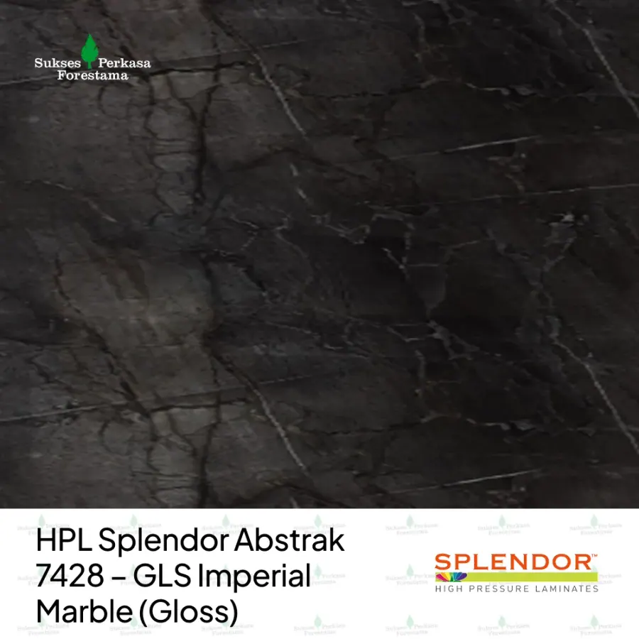 HPL Splendor Abstrak 7428 – GLS Imperial Marble (Gloss)