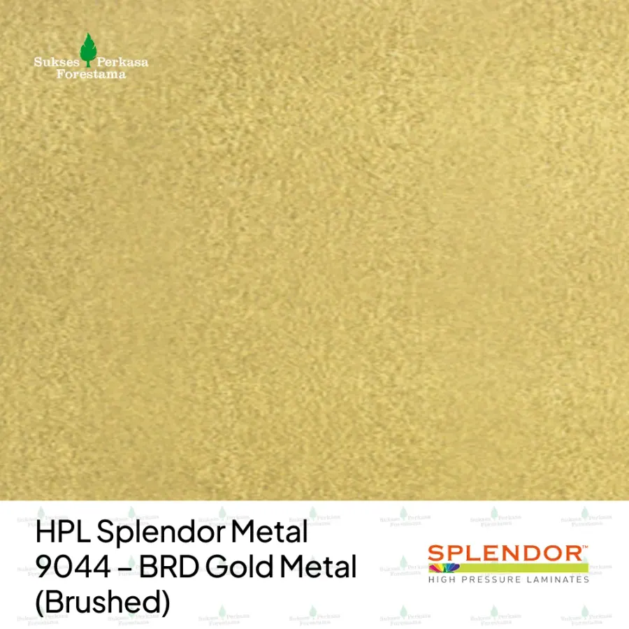 HPL Splendor Metal 9044 – BRD Gold Metal (Brushed)