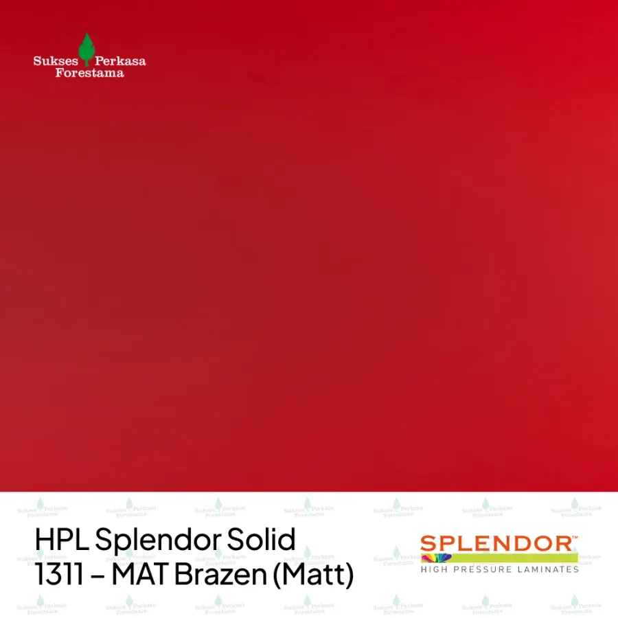 HPL Splendor Solid 1311 – MAT Brazen (Matt)