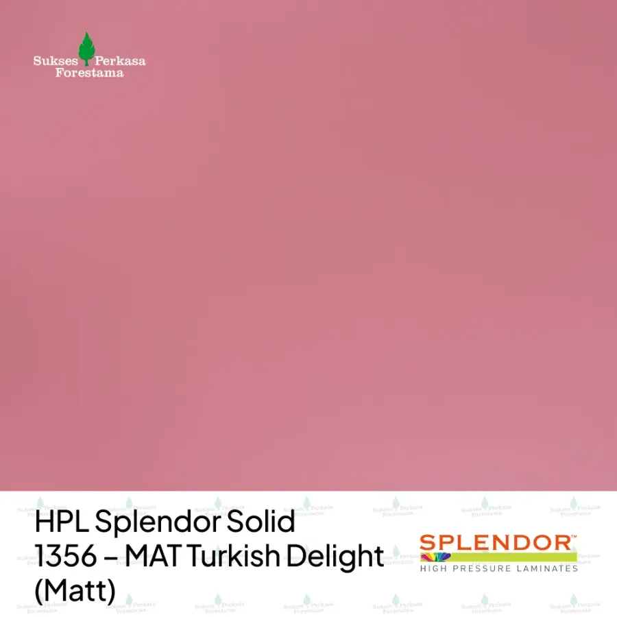HPL Splendor Solid 1356 – MAT Turkish Delight (Matt)