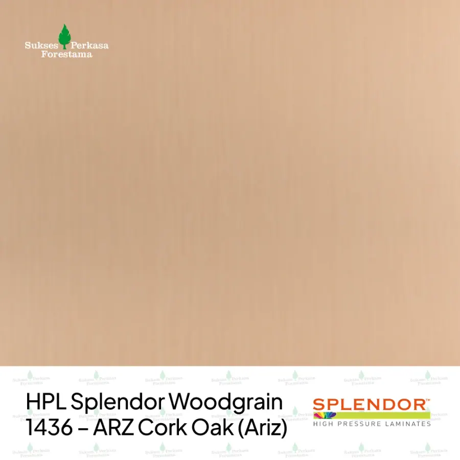 HPL Splendor Woodgrain 1436 – ARZ Cork Oak (Ariz)