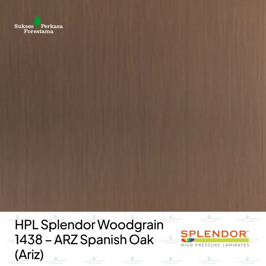 HPL Splendor Woodgrain 1438 – ARZ Spanish Oak (Ariz)