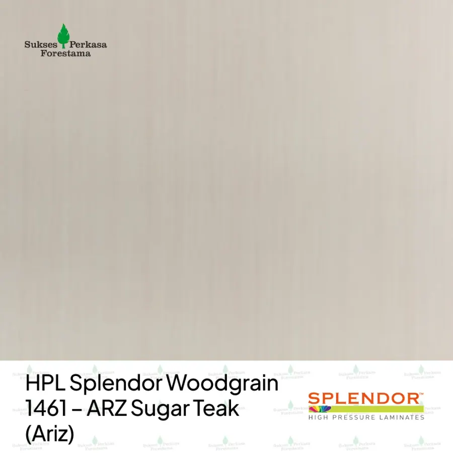 HPL Splendor Woodgrain 1461 – ARZ Sugar Teak (Ariz)