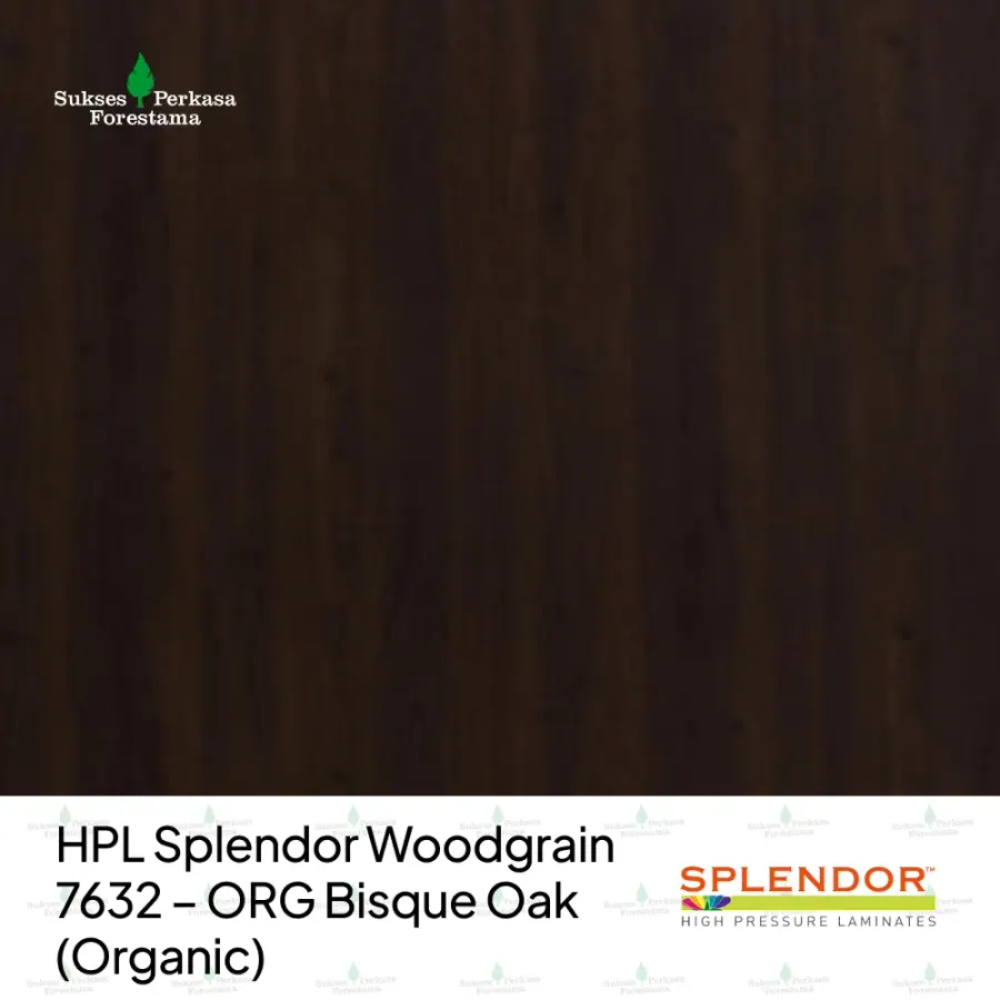 HPL Splendor Woodgrain 7632 – SUD Bisque Oak (Suede)
