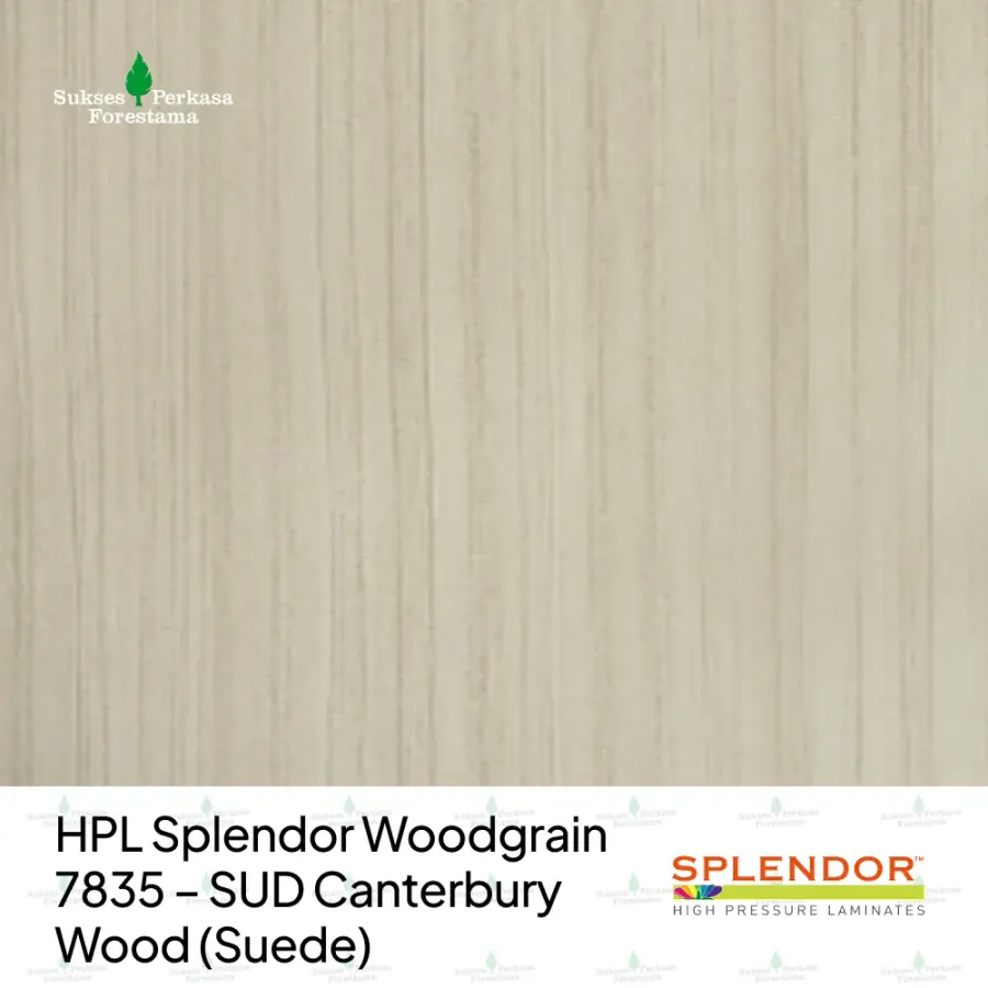HPL Splendor Woodgrain 7835 – SUD Canterbury Wood (Suede)