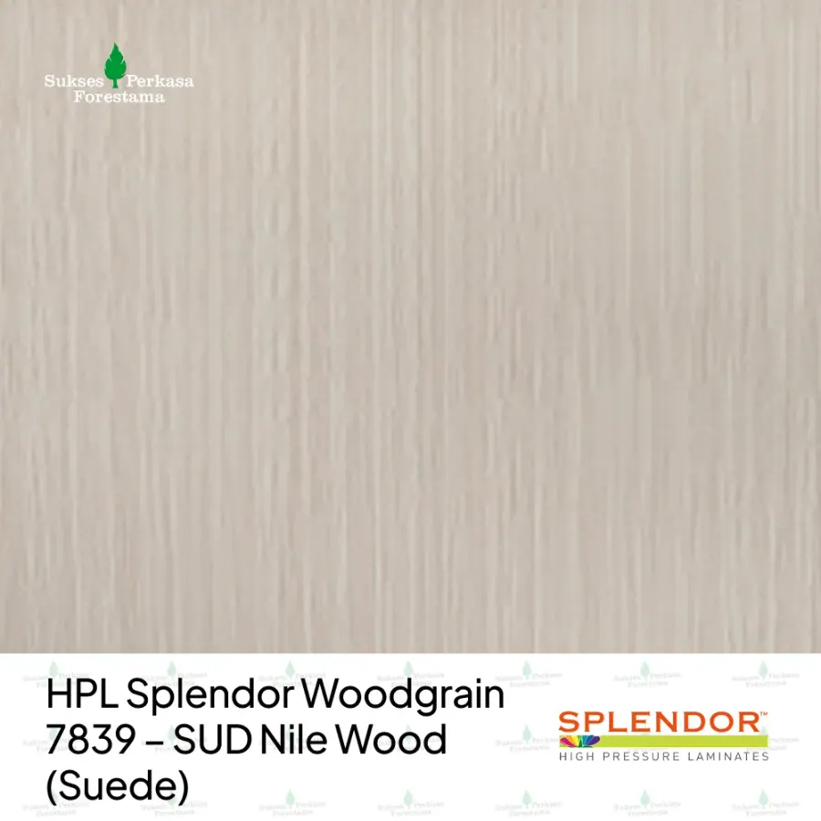 HPL Splendor Woodgrain 7839 – SUD Nile Wood (Suede)