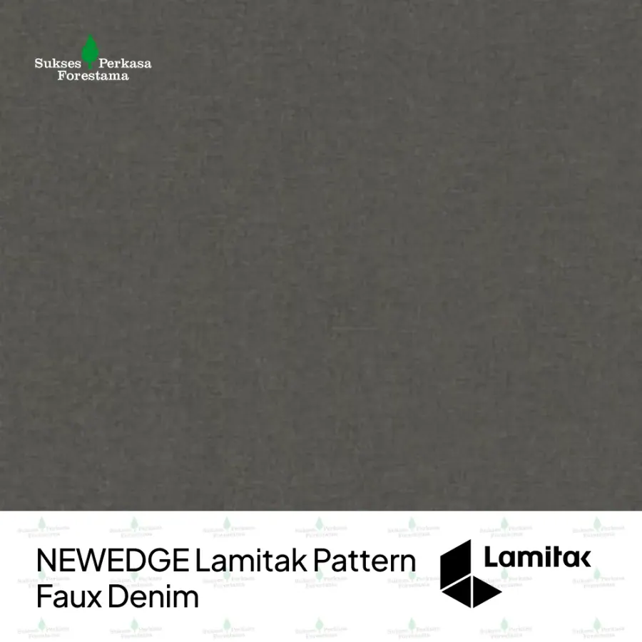 NEWEDGE Lamitak Pattern Faux Denim