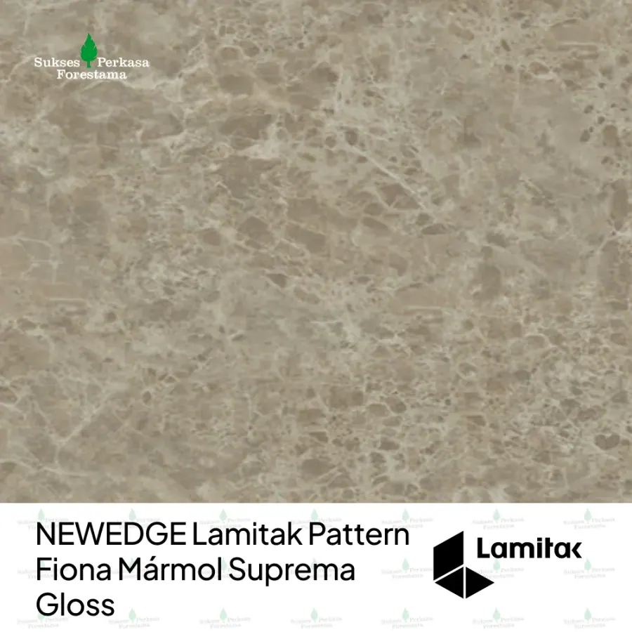 NEWEDGE Lamitak Pattern Fiona Mármol Suprema Gloss