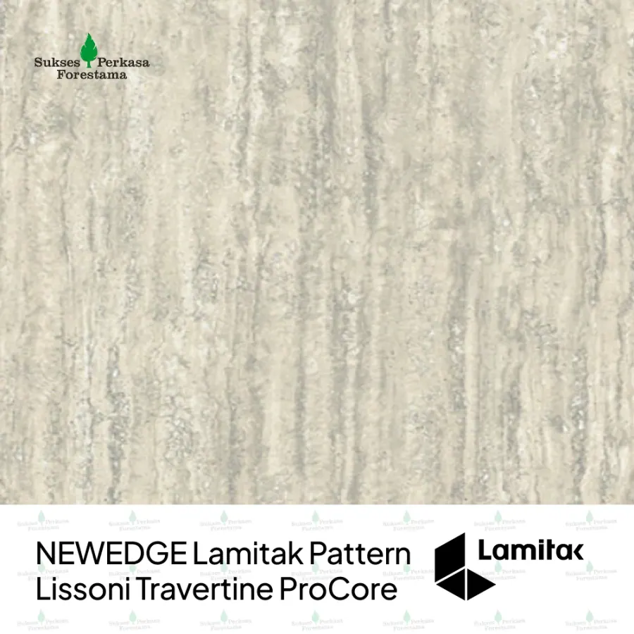 NEWEDGE Lamitak Pattern Lissoni Travertine ProCore