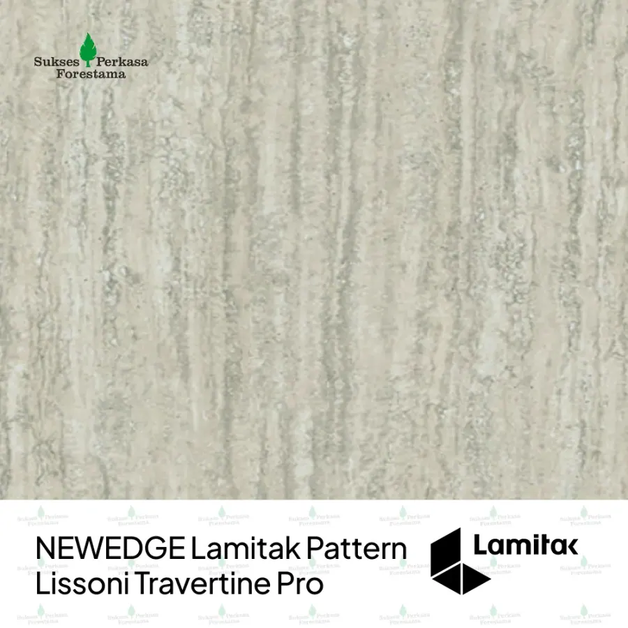 NEWEDGE Lamitak Pattern Lissoni Travertine Pro