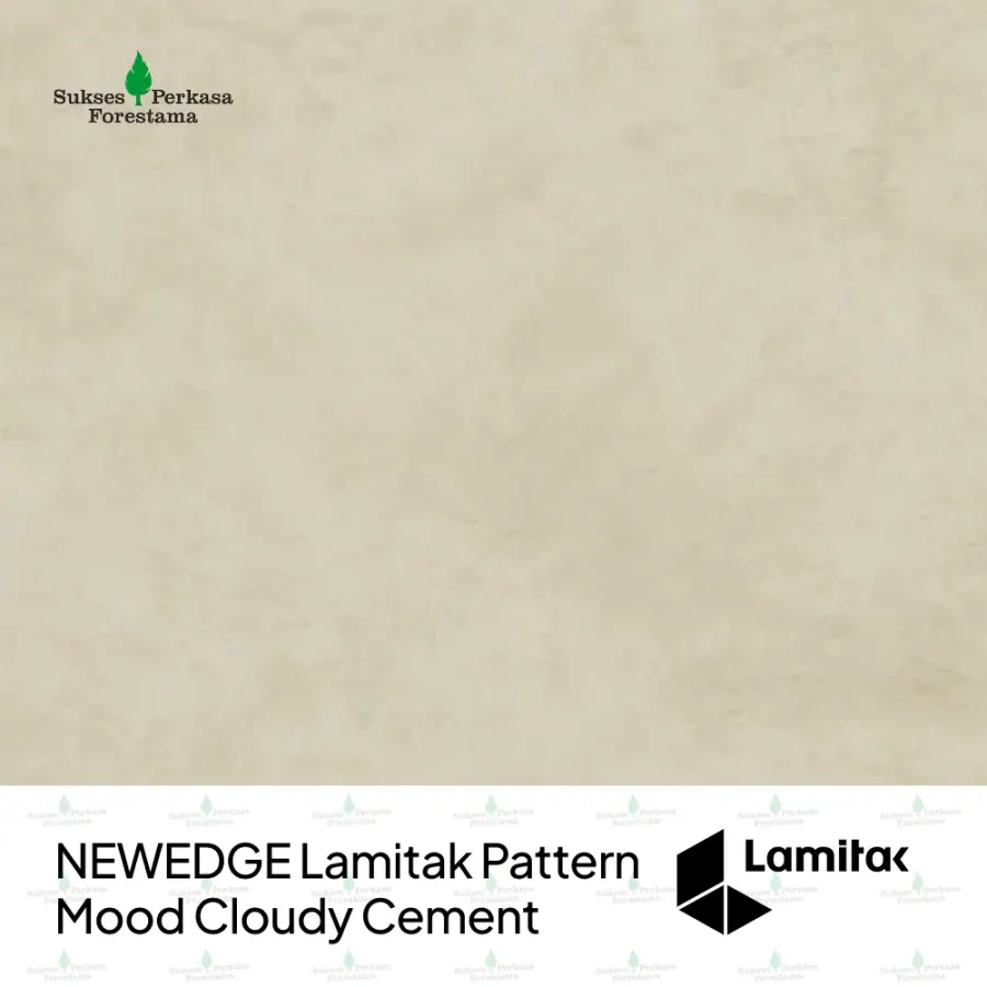 NEWEDGE Lamitak Pattern Mood Cloudy Cement