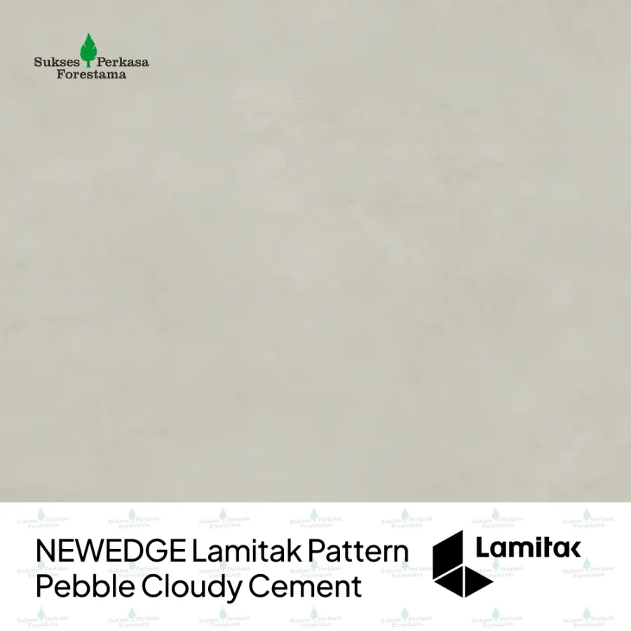 NEWEDGE Lamitak Pattern Pebble Cloudy Cement