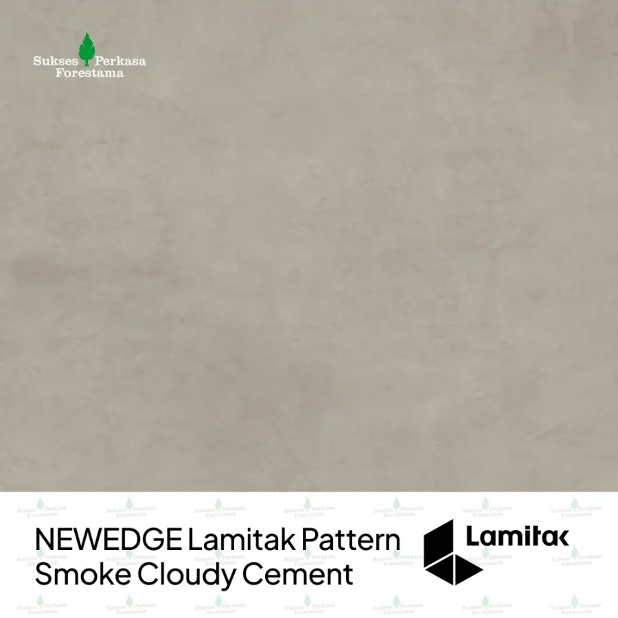 NEWEDGE Lamitak Pattern Smoke Cloudy Cement