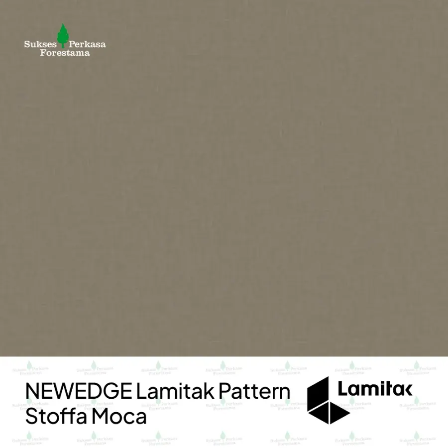 NEWEDGE Lamitak Pattern Stoffa Moca