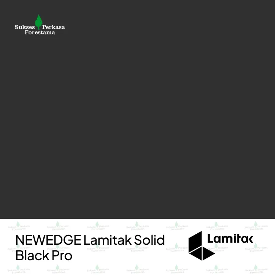 NEWEDGE Lamitak Solid Black Pro
