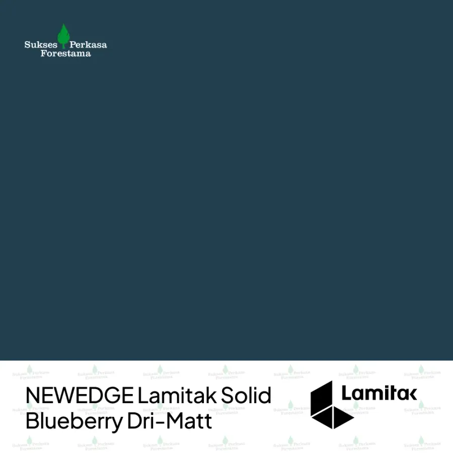 NEWEDGE Lamitak Solid Blueberry Dri-Matt