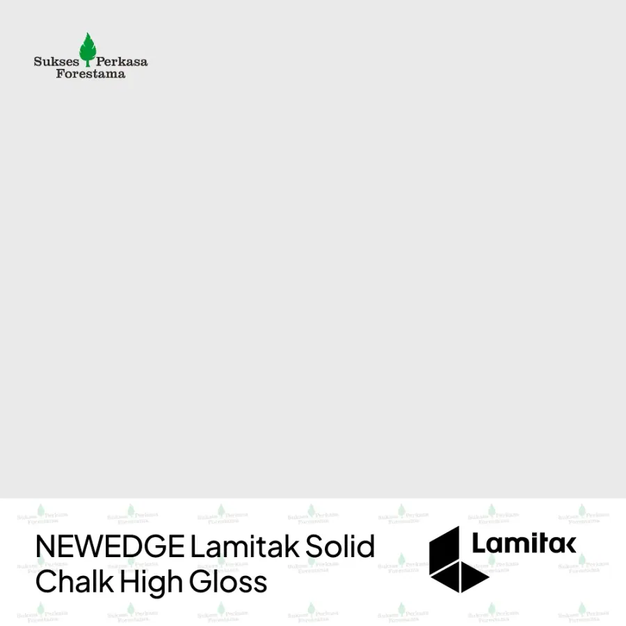 NEWEDGE Lamitak Solid Chalk High Gloss