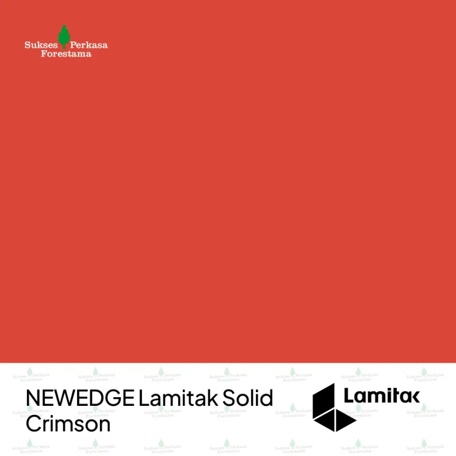 NEWEDGE Lamitak Solid Crimson