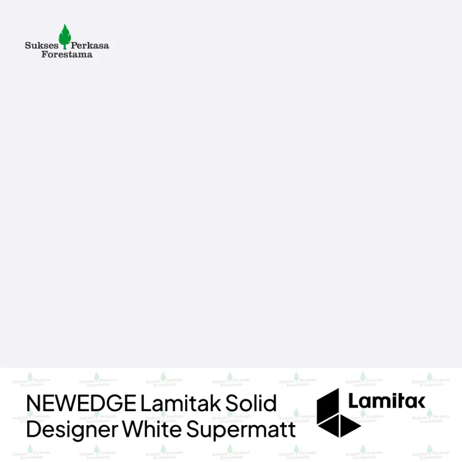 NEWEDGE Lamitak Solid Designer White Supermatt