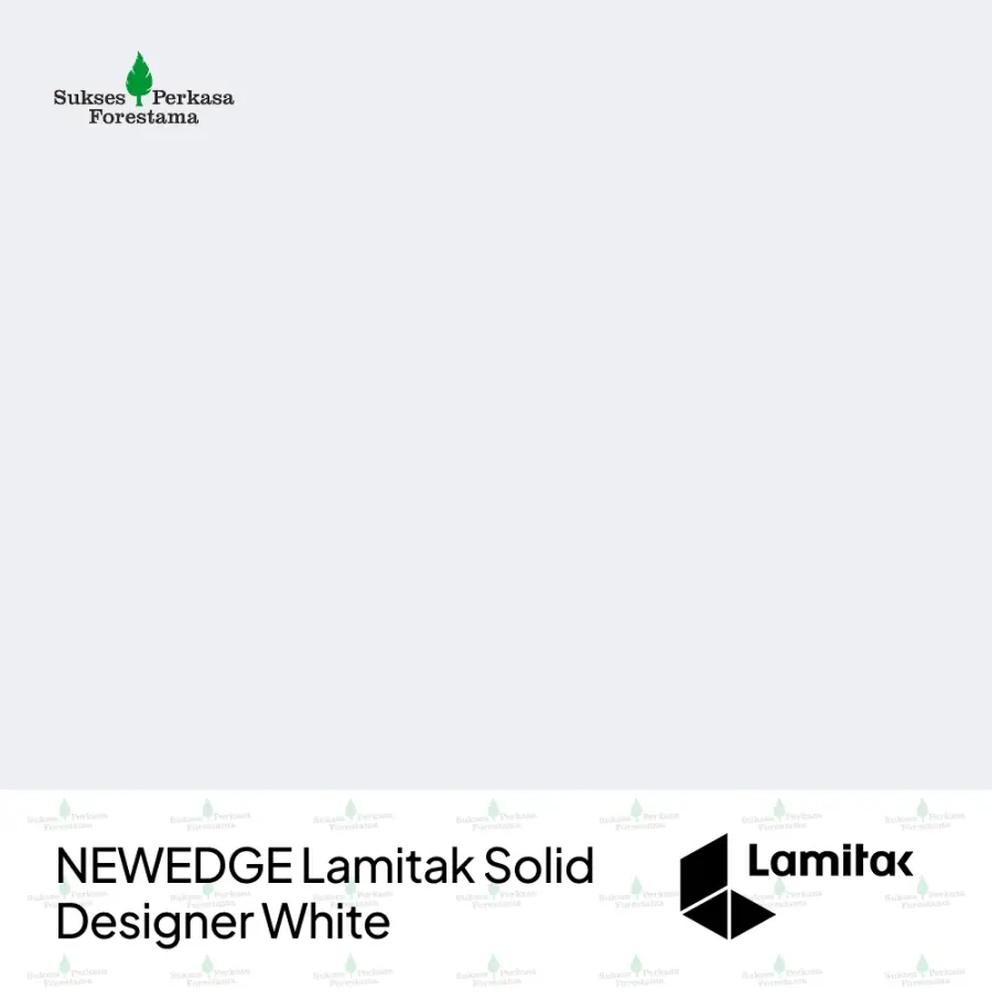 NEWEDGE Lamitak Solid Designer White