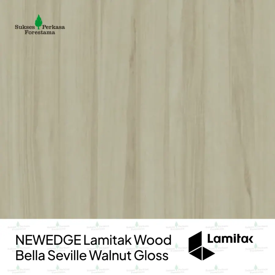 NEWEDGE Lamitak Wood Bella Seville Walnut Gloss
