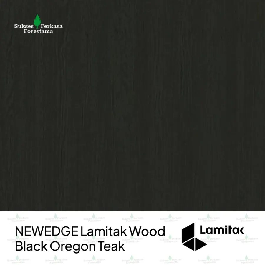 NEWEDGE Lamitak Wood Black Oregon Teak