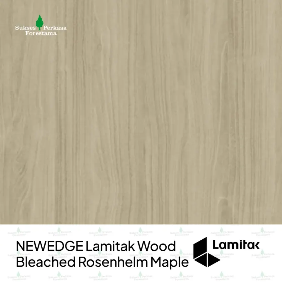 NEWEDGE Lamitak Wood Bleached Rosenhelm Maple