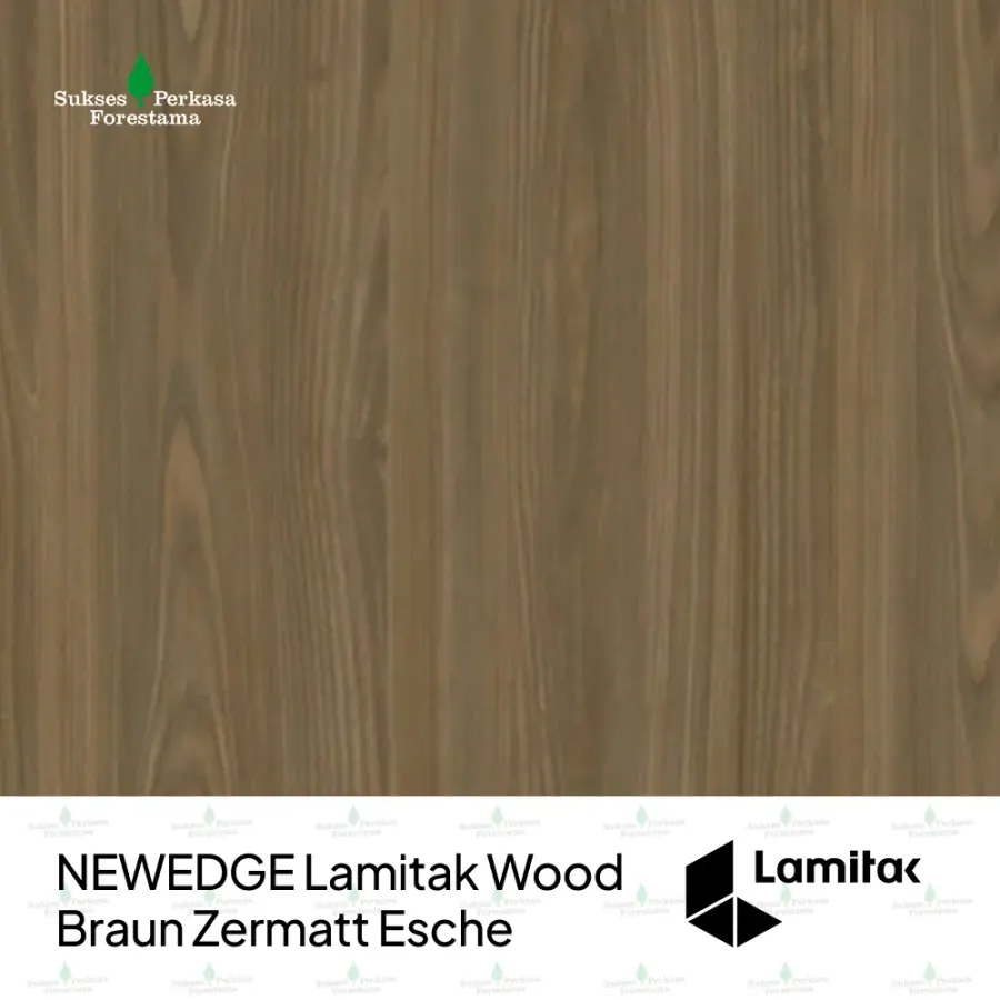 NEWEDGE Lamitak Wood Braun Zermatt Esche