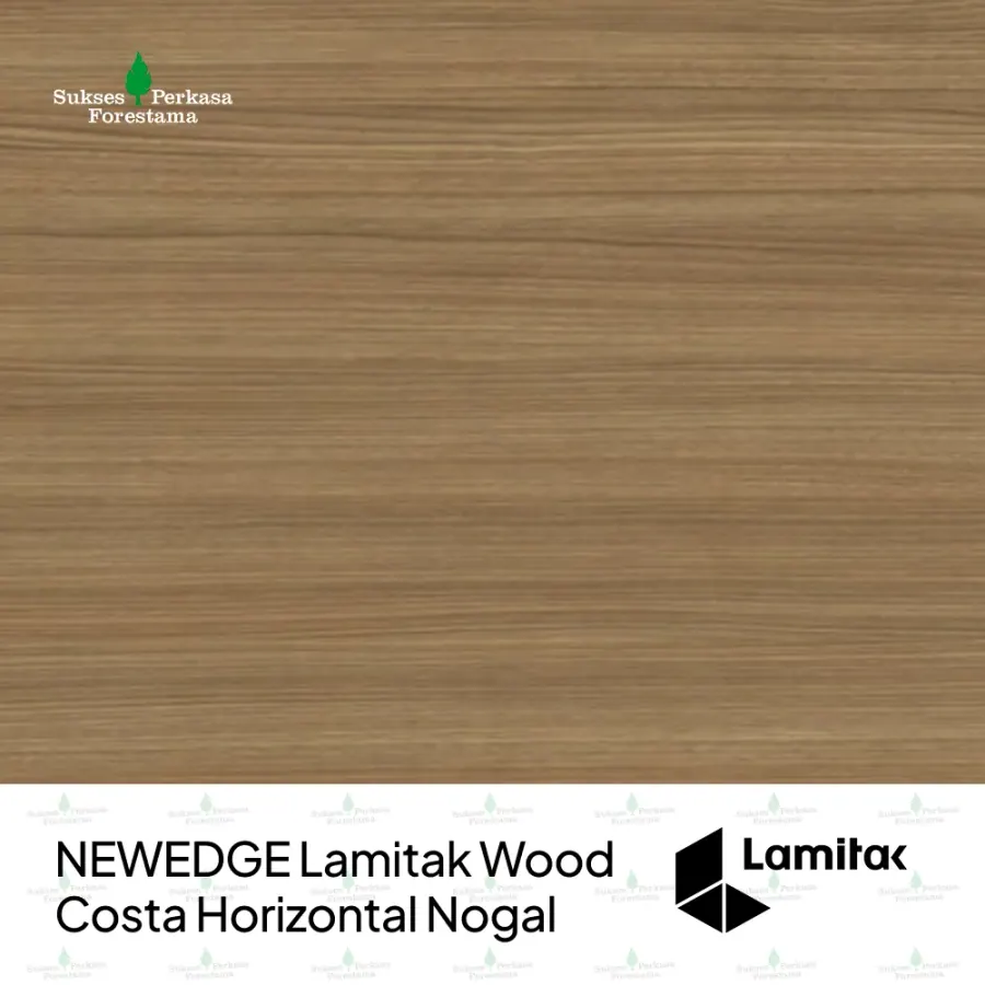 NEWEDGE Lamitak Wood Costa Horizontal Nogal
