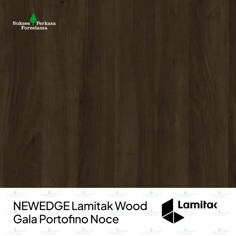 NEWEDGE Lamitak Wood Gala Portofino Noce