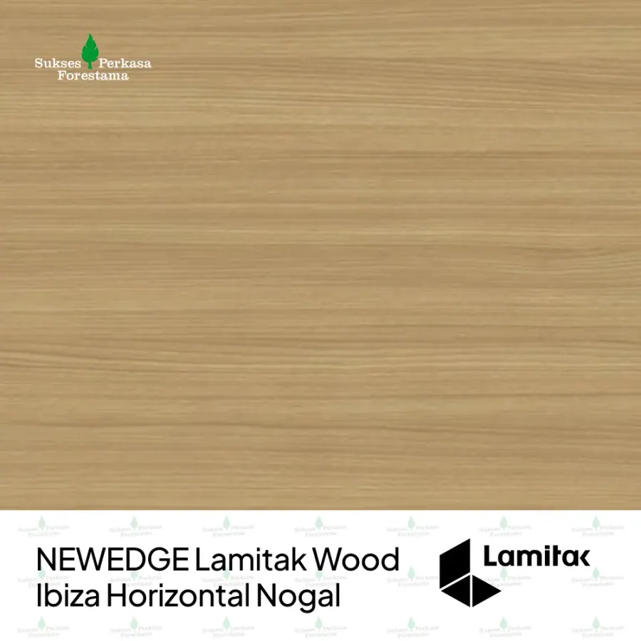 NEWEDGE Lamitak Wood Ibiza Horizontal Nogal