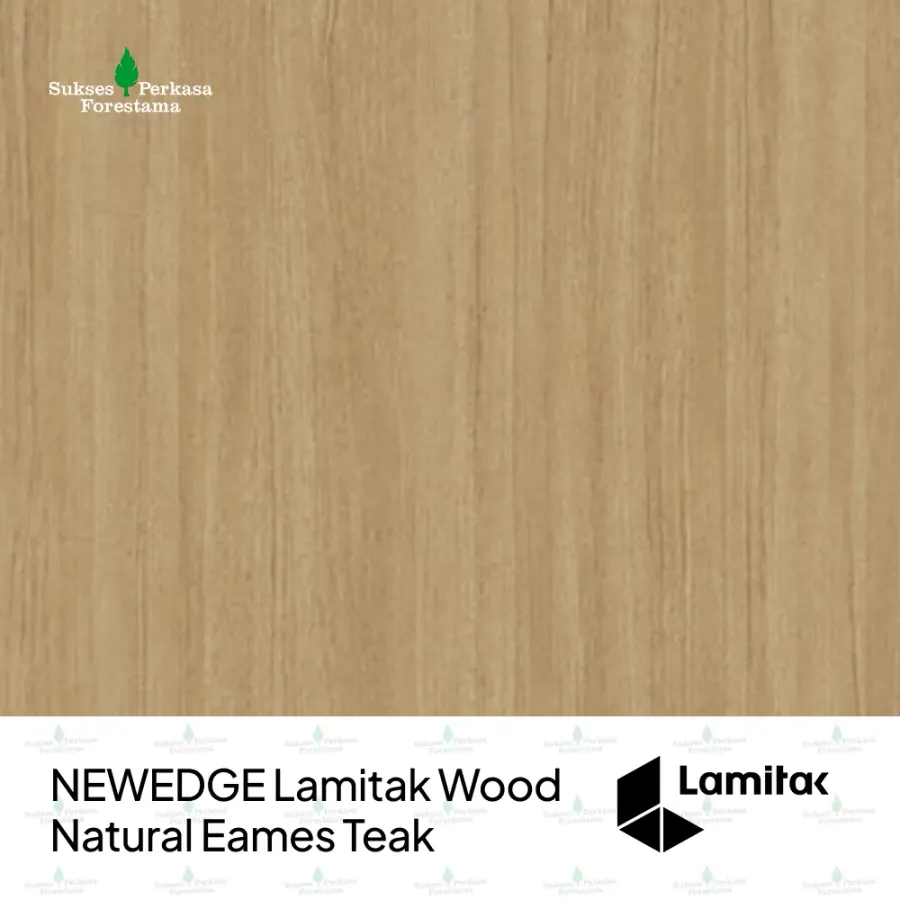 NEWEDGE Lamitak Wood Natural Eames Teak