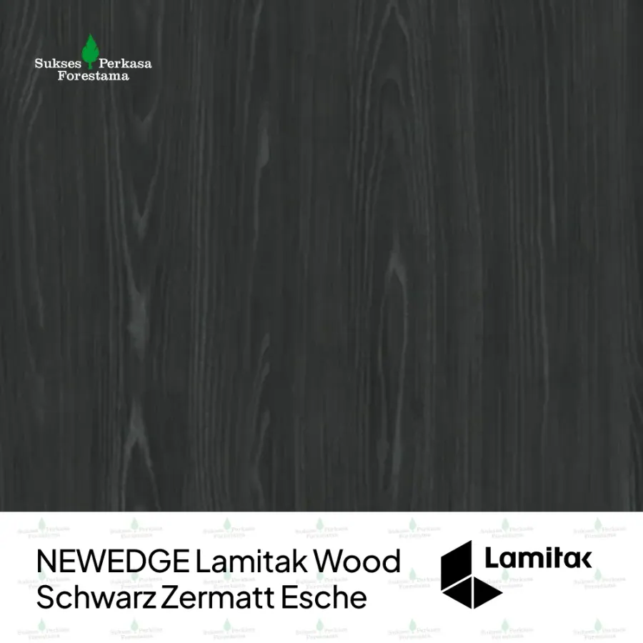 NEWEDGE Lamitak Wood Schwarz Zermatt Esche