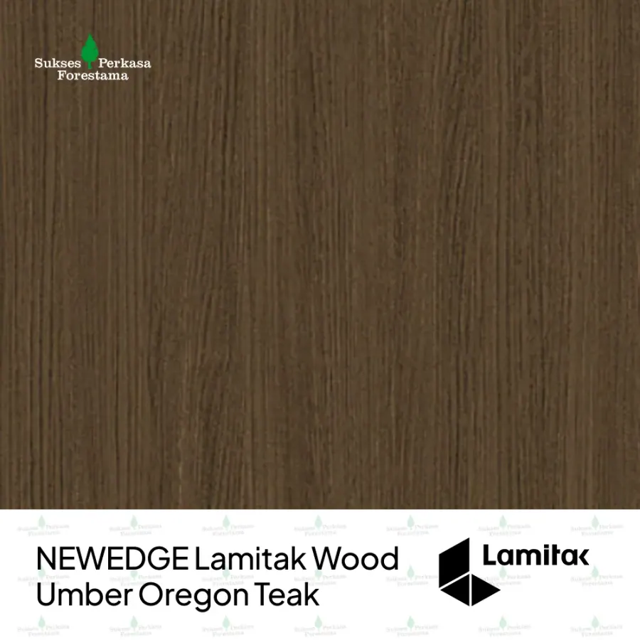 NEWEDGE Lamitak Wood Umber Oregon Teak