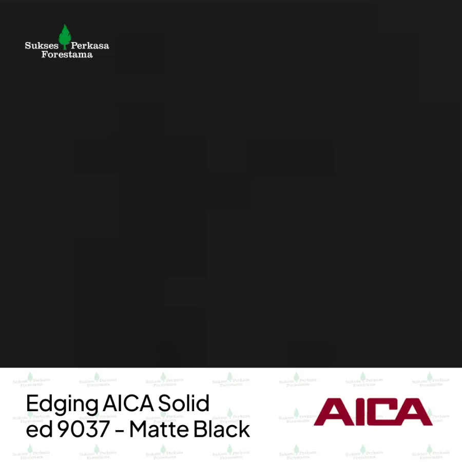 Edging AICA Solid ed 9037 - Matte Black