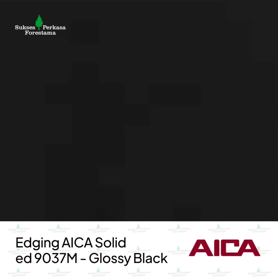 Edging AICA Solid ed 9037M - Glossy Black