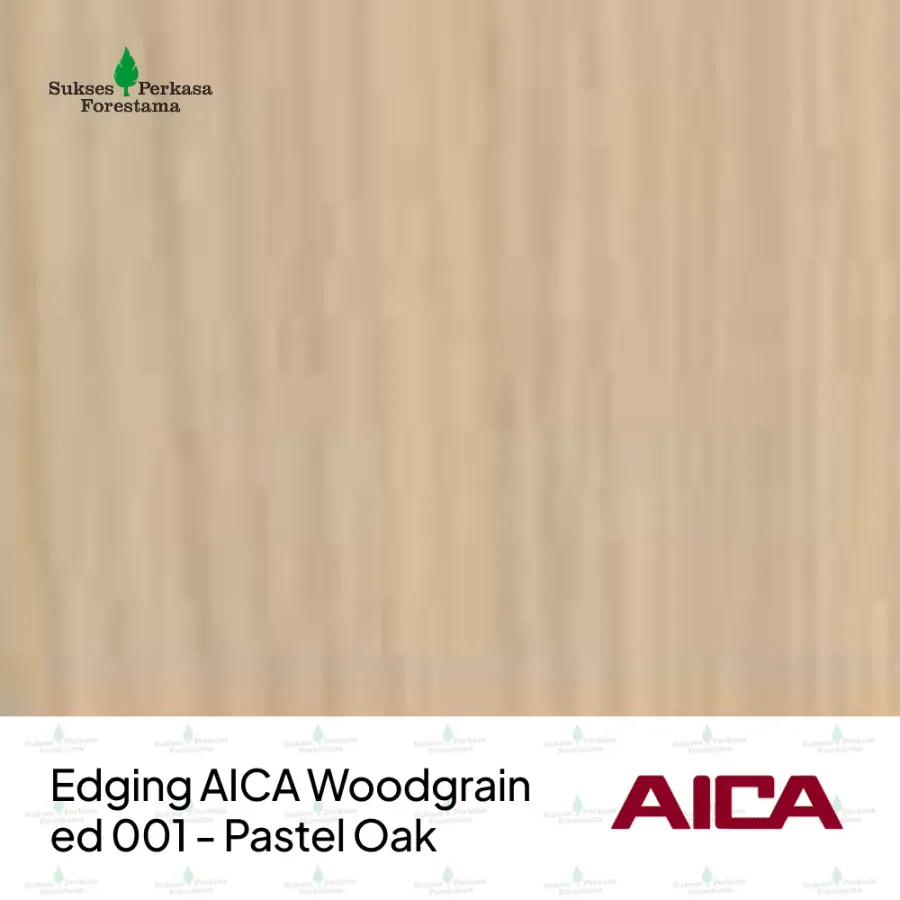 Edging AICA Woodgrain ed 001 - Pastel Oak