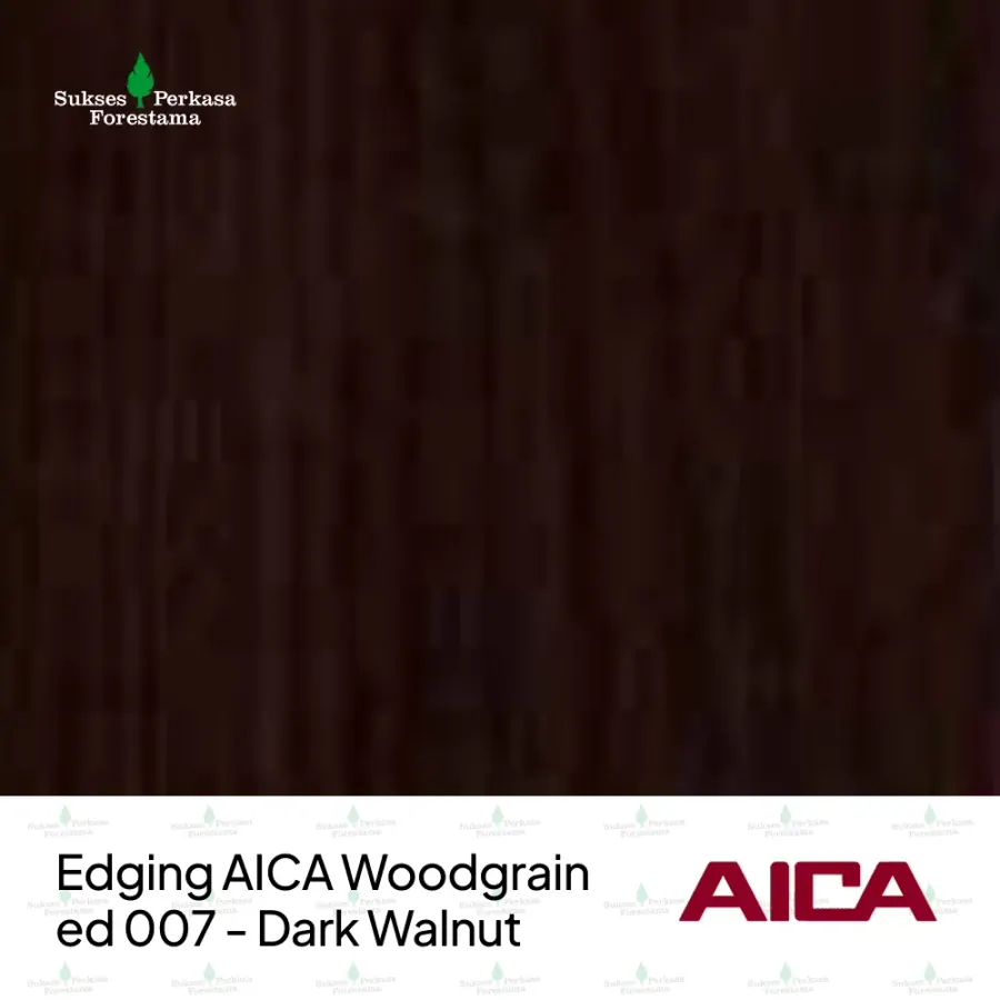 Edging AICA Woodgrain ed 007 - Dark Walnut