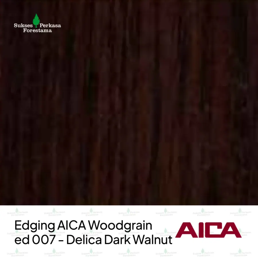 Edging AICA Woodgrain ed 007 - Delica Dark Walnut