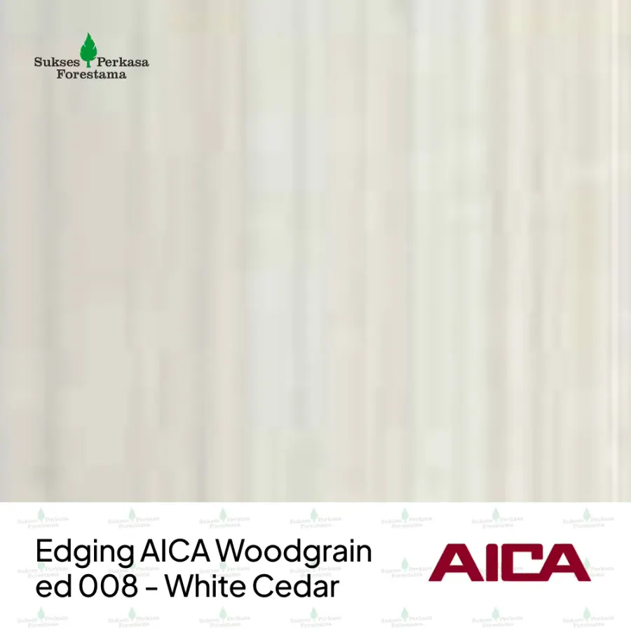 Edging AICA Woodgrain ed 008 - White Cedar
