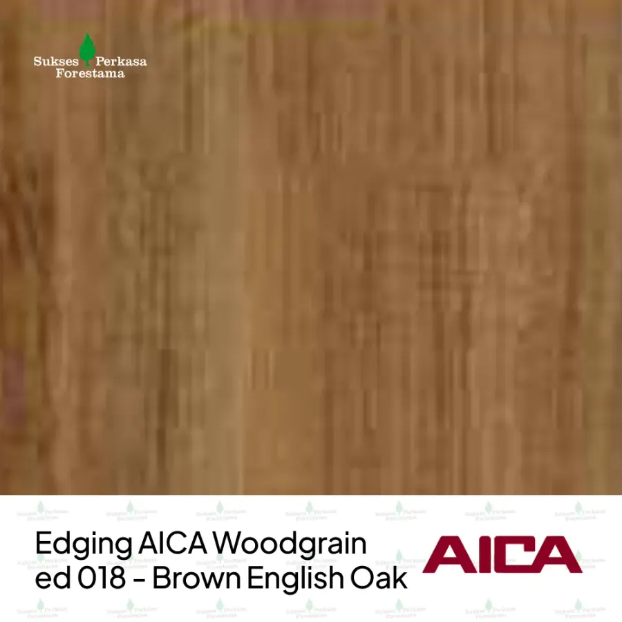 Edging AICA Woodgrain ed 018 - Brown English Oak
