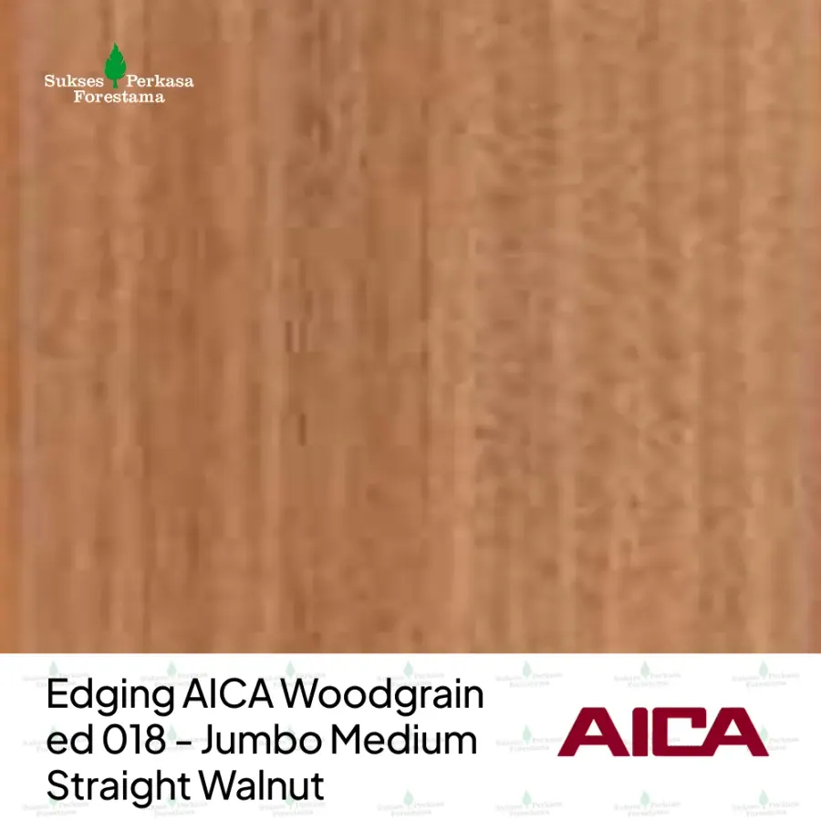 Edging AICA Woodgrain ed 018 - Jumbo Medium Straight Walnut