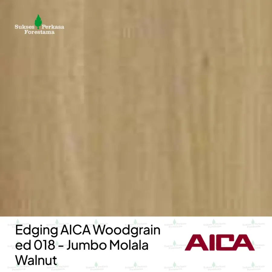 Edging AICA Woodgrain ed 018 - Jumbo Molala Walnut
