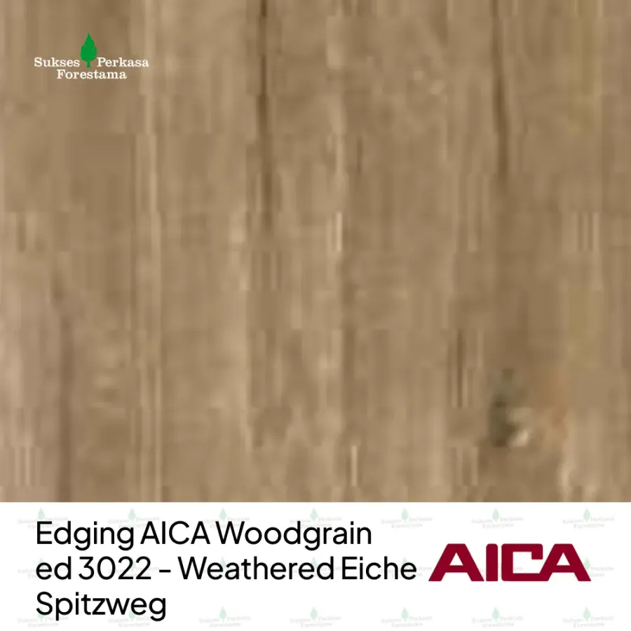 Edging AICA Woodgrain ed 3022 - Weathered Eiche Spitzweg
