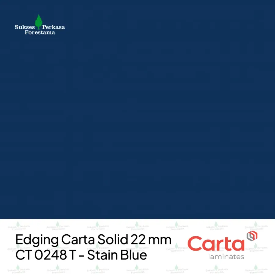 Edging Carta Solid 22 mm CT 0248 T - Stain Blue
