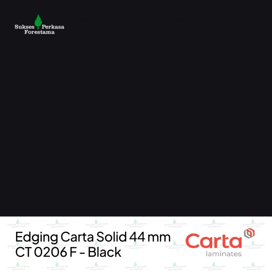 Edging Carta Solid 44 mm CT 0206 F - Black