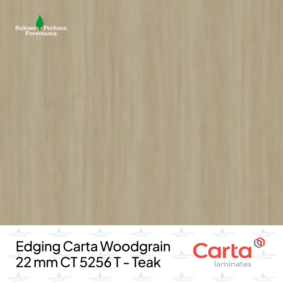Edging Carta Woodgrain 22 mm CT 5256 T - Teak