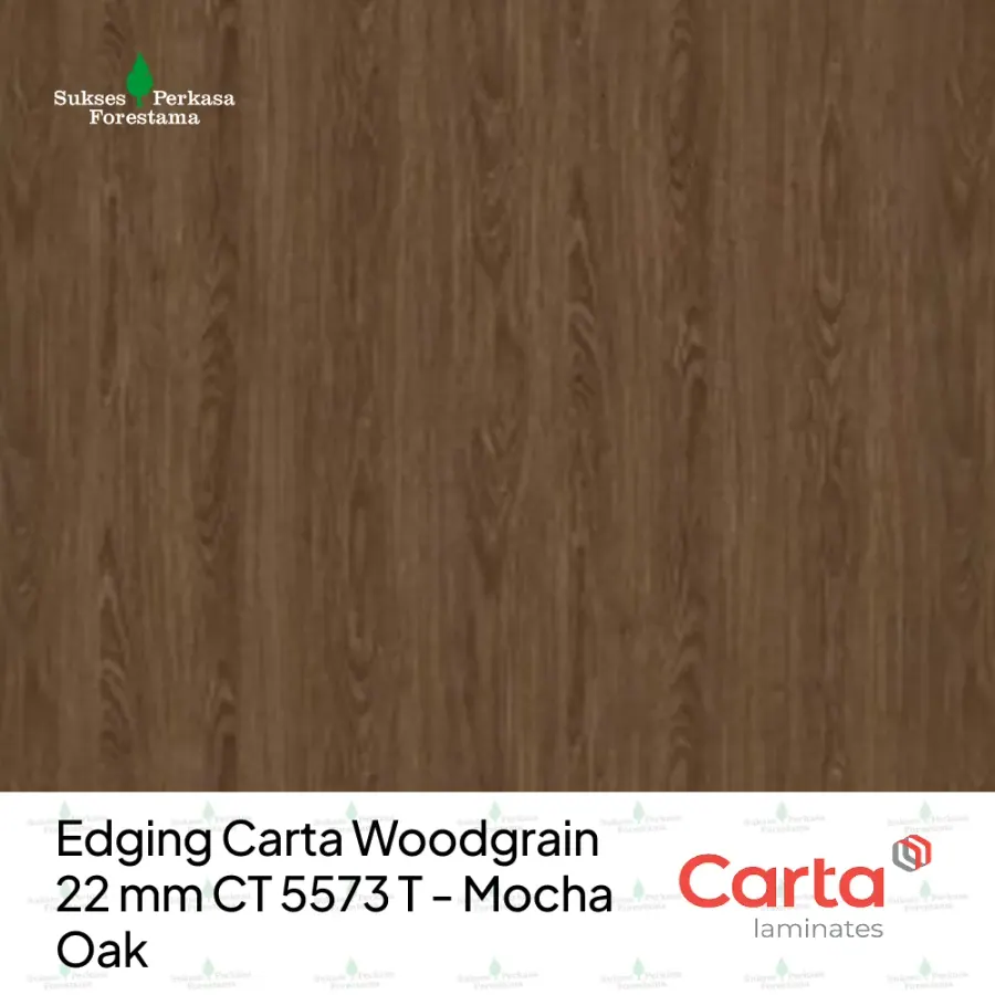 Edging Carta Woodgrain 22 mm CT 5573 T - Mocha Oak