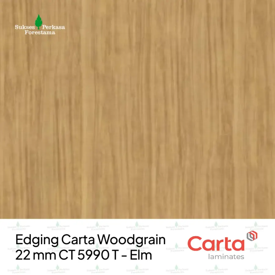 Edging Carta Woodgrain 22 mm CT 5990 T - Elm