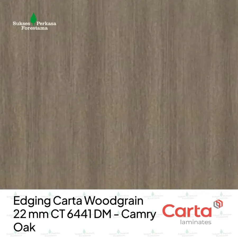 Edging Carta Woodgrain 22 mm CT 6441 DM - Camry Oak